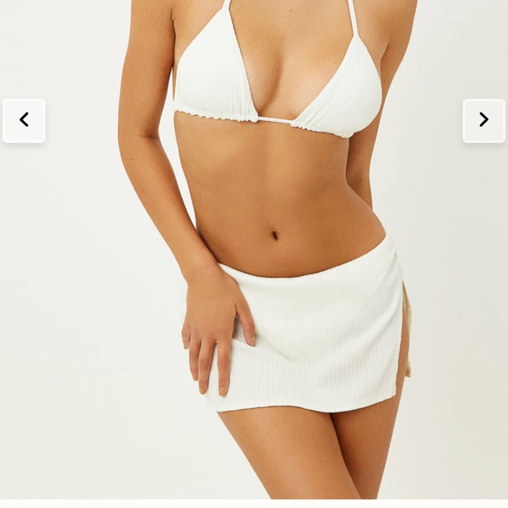 Frankie’s Bikinis Marty Plissé Skirt